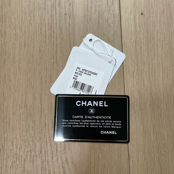 Chanel Card Holder 22C Pink - Picture 5 of 14